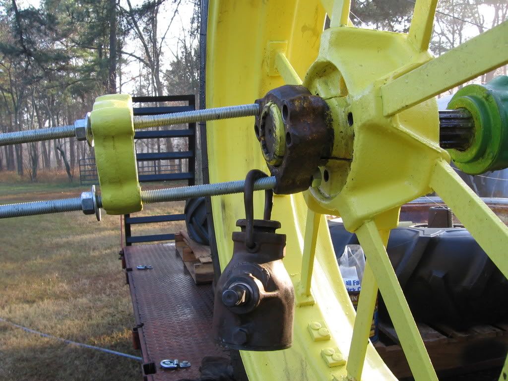 john deere a hub puller Yesterday's Tractors